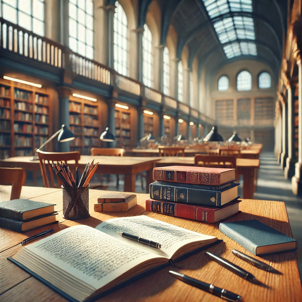 Bibliothèque suggérant des études facilitées pour un visa étudiant pour l'université islamique de médine par exemple